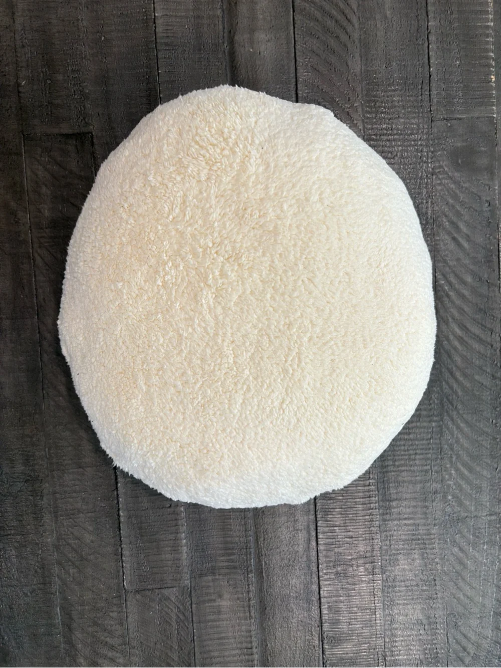 Round Pink Cookie Sprinkle Throw Pillow